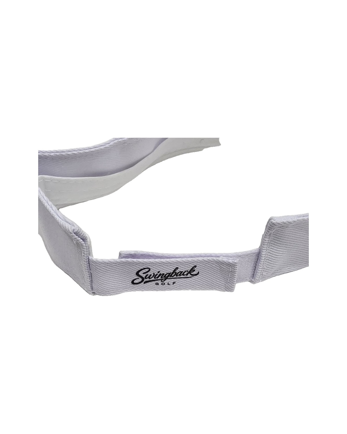 SwingBack Script Visor — White