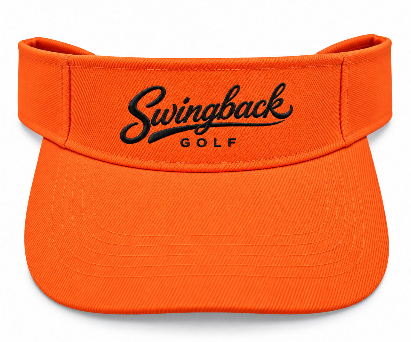 SwingBack Script Visor in Orange