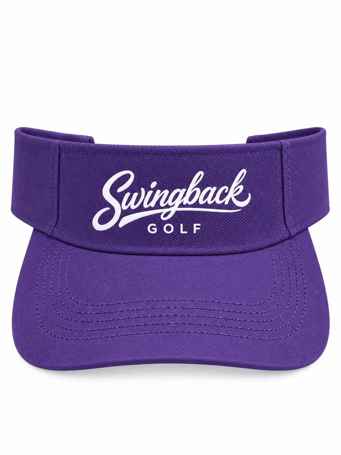 SwingBack Script Visor in Purple