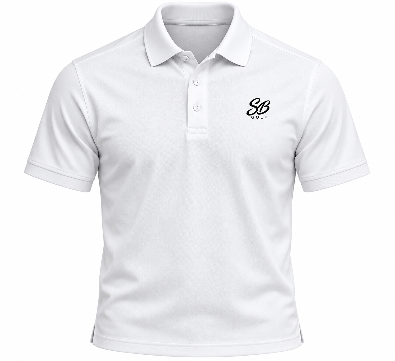 SB Golf Polo in White