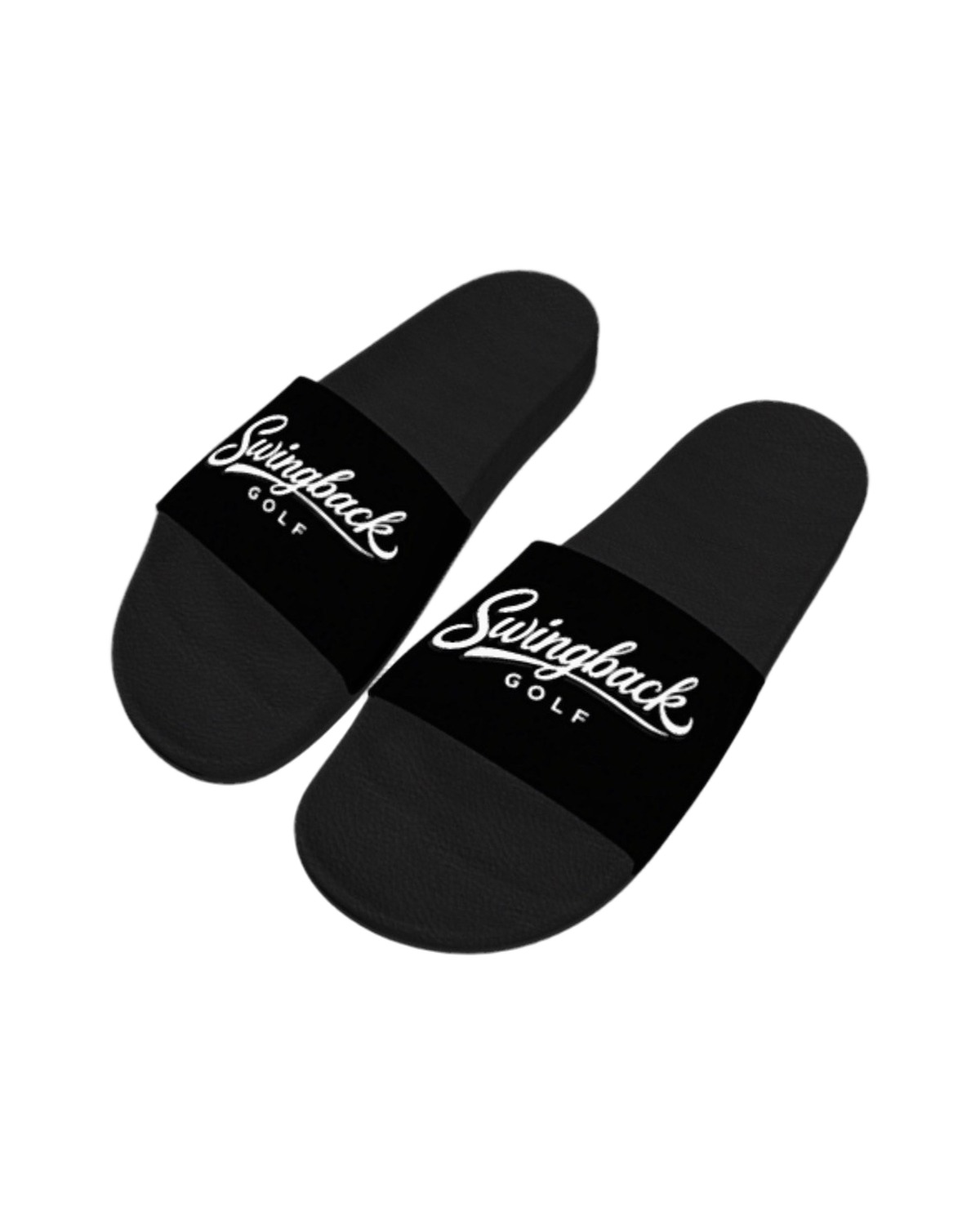Swingback Golf Slide in black